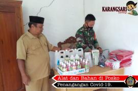 ALAT dan BAHAN PENANGANAN COVID-19 DI POSKO KALURAHAN